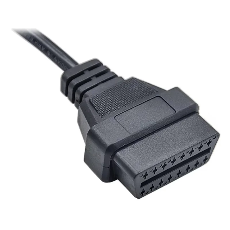 Porsche 19-Pin to OBD2 16-Pin Female Adapter Cable - OBD1 Diagnostic Interface for ELM327 Scanners