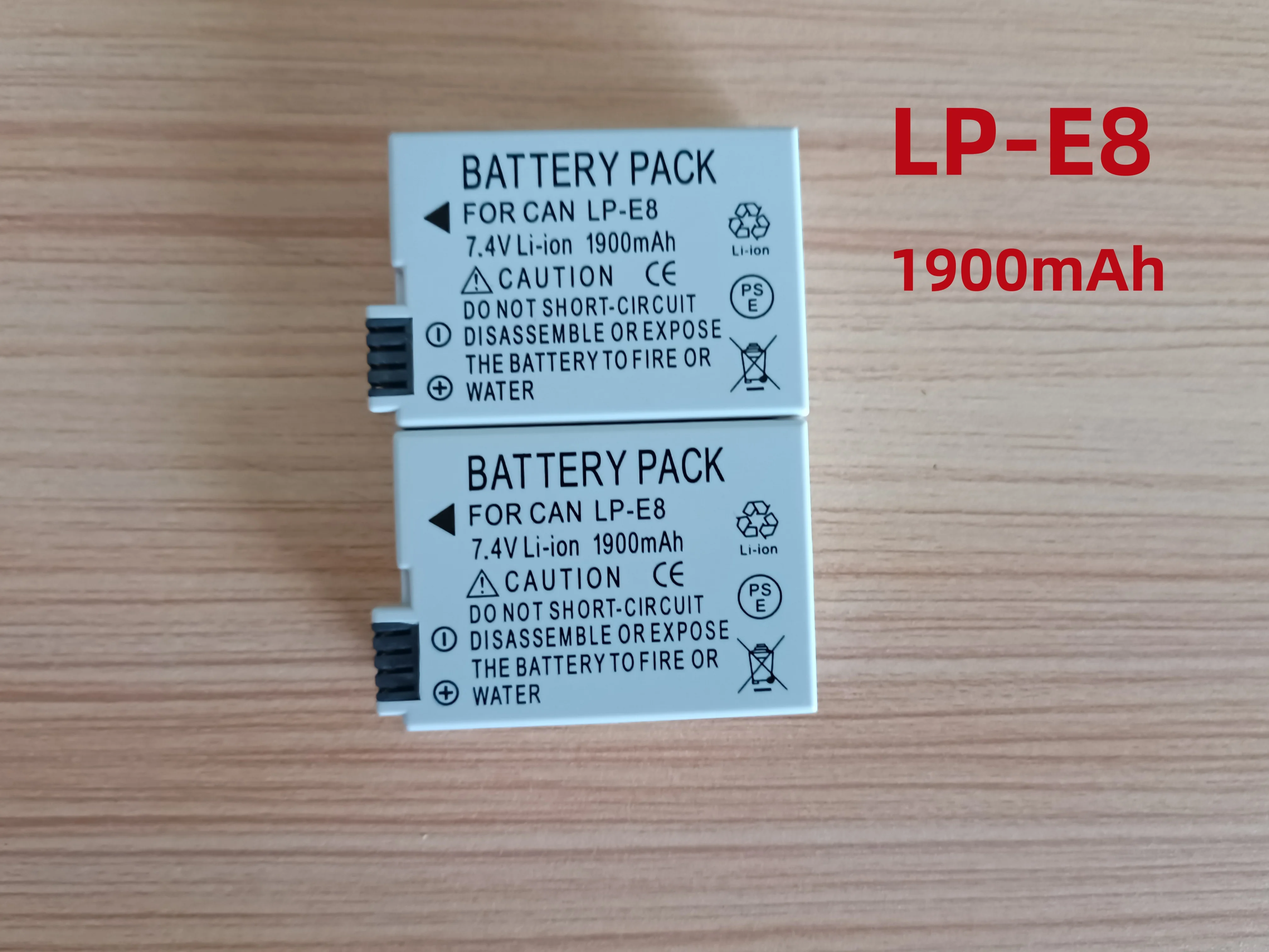 1900Mah LP-E8 LPE8 … - image