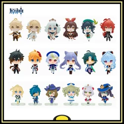 Genshin Impact capsule toys action figures model Kafka Tartaglia Zhongli xiao Paimon figures original Bushiroad Peripheral