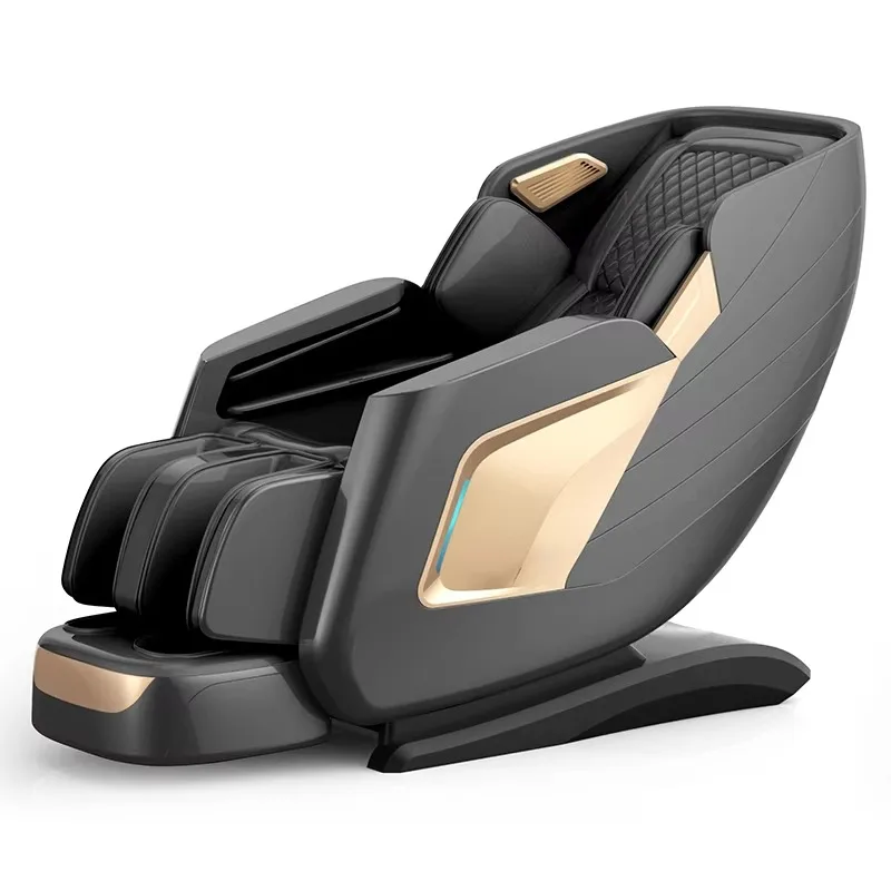 Leercon Full Body Jade Roller Massage Chair Zero Gravity 3D 8D Armchair Salon Quality Comfortable Home Therapy T/T