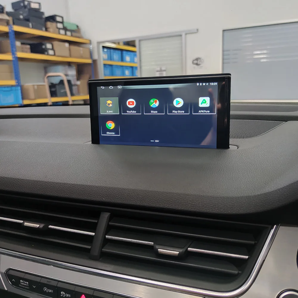 วิทยุติดรถยนต์ Android 12สำหรับ Q7 Audi 2016 - 2019 Navi เครื่องเล่นมัลติมีเดียสเตอริโอ autoradio เฮดยูนิตหน้าจอ CarPlay