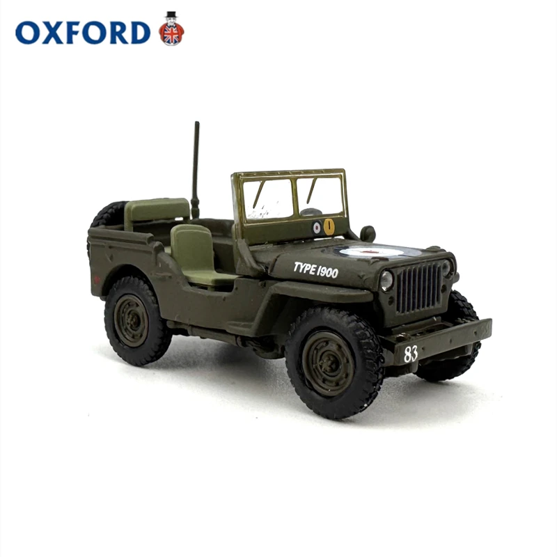 

OXFORD 1:76 Scale Diecast Alloy Willis MB Reconnaissance Vehicle Toys Cars Model Classics Adult Souvenir Gifts Static Display