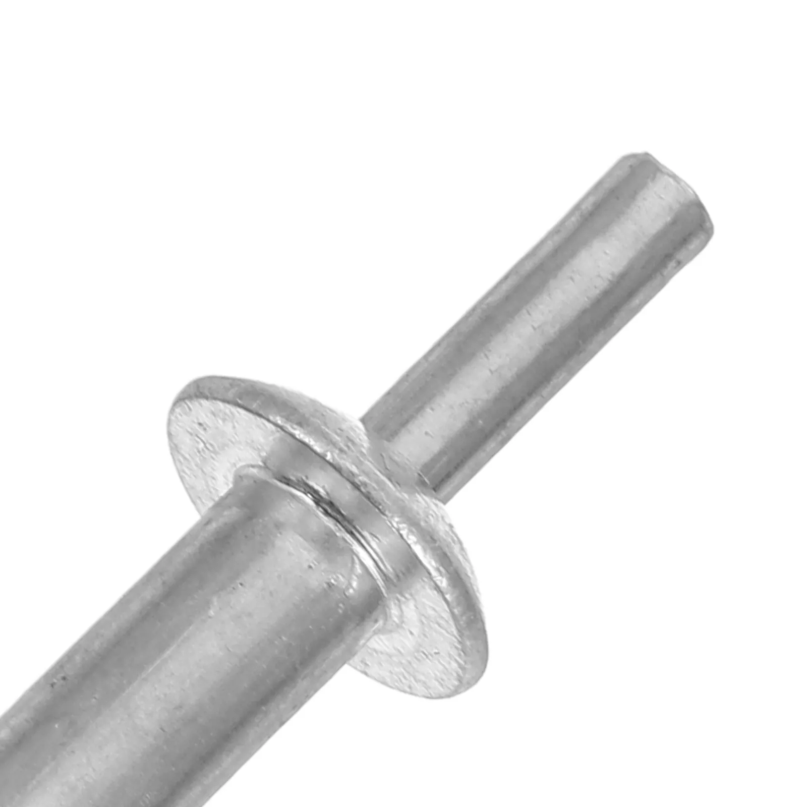 130Pcs Aluminum Core Blind Rivet Kit Knock Type Expansion Rivets Round Head Multi Size Assortment for Household Machinery