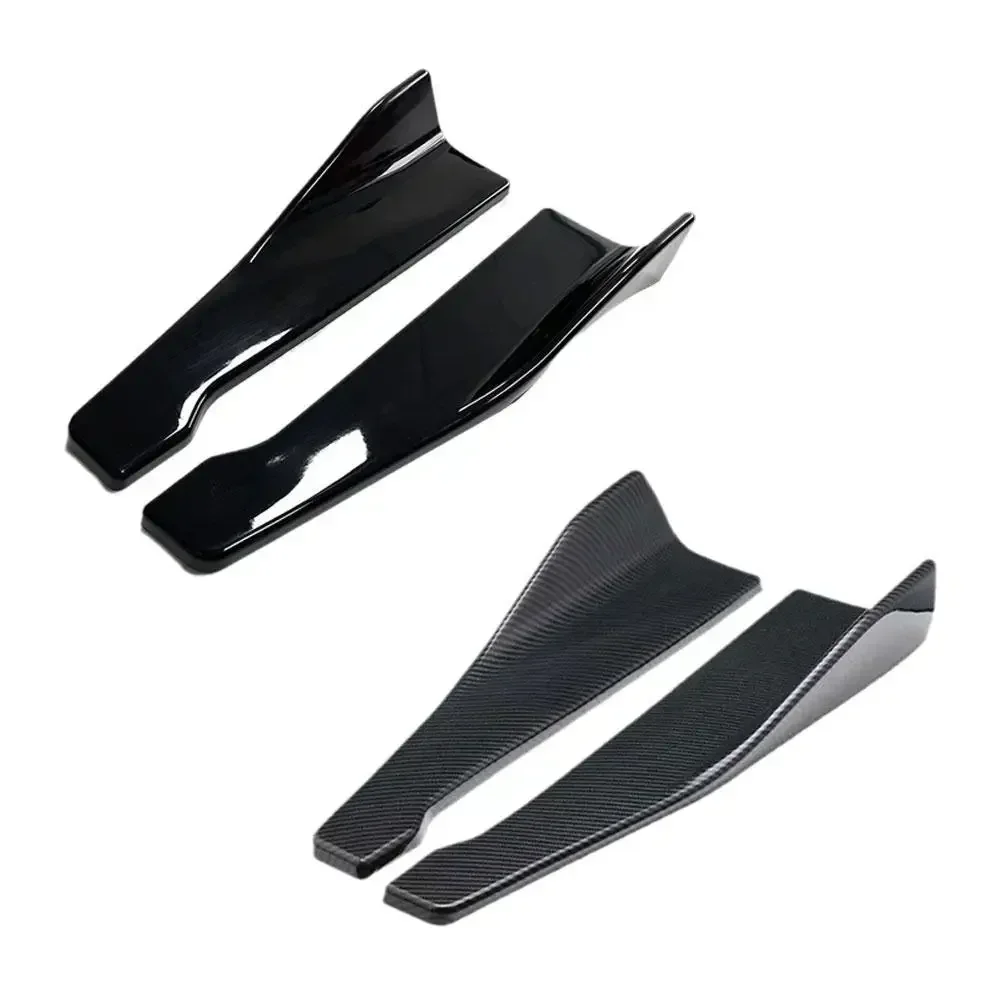 48cm 2Pcs Car Side Skirt Back Bumper Spoiler Splitter Protector Scratch Protector Universal For BMW E90 For VW Golf 5 6 Accessor 4