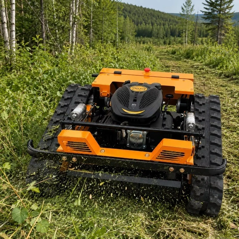 Professional Industrial Remote Control Self Propelled Grass Cutting Machine Heavy Duty Lawn Mower for Contractors and Farms