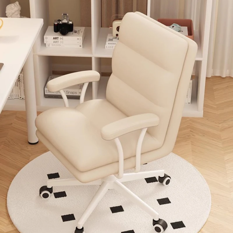 

Lounges White Office Chairs Swivel Computer Recliner Gaming Chairs Theater Garden Chaise De Bureau Office Furniture CY50BGY