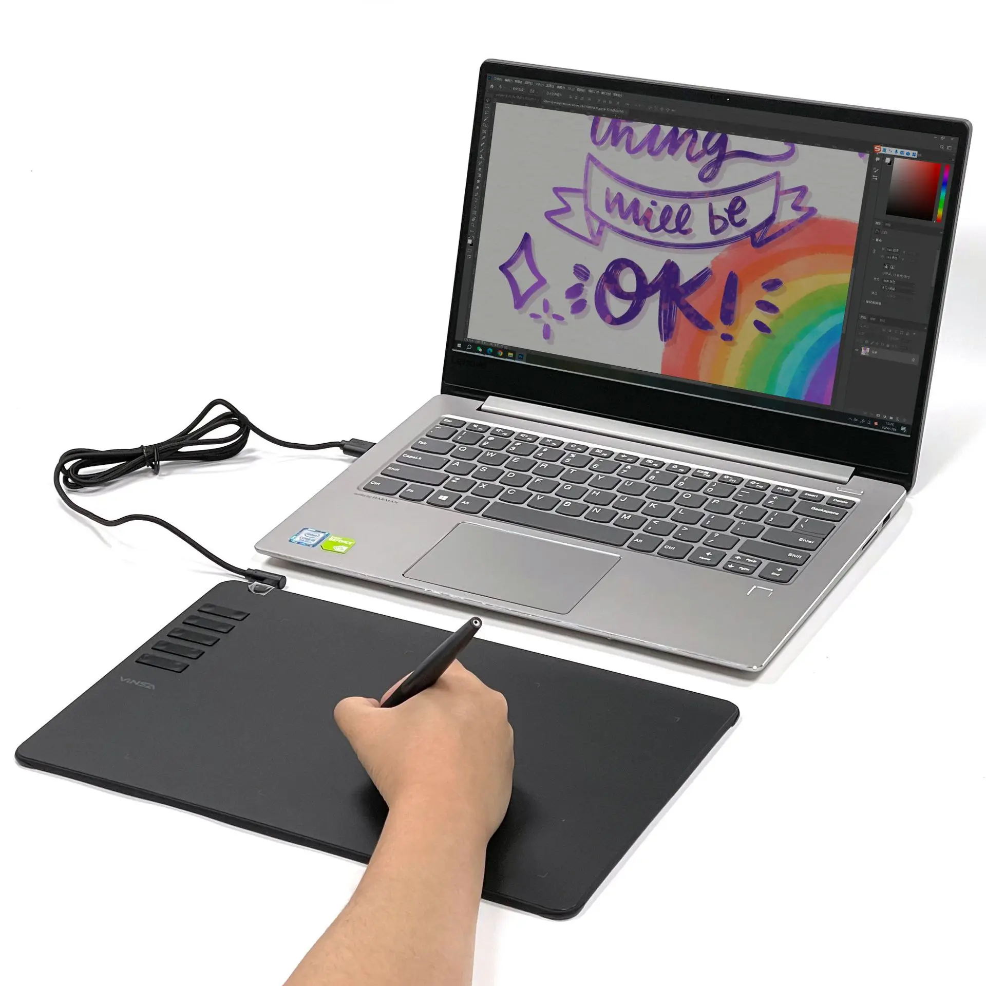 

Digital tablet literary color hand-drawing tablet computer drawing online class PS comic tablet electronic handwriting