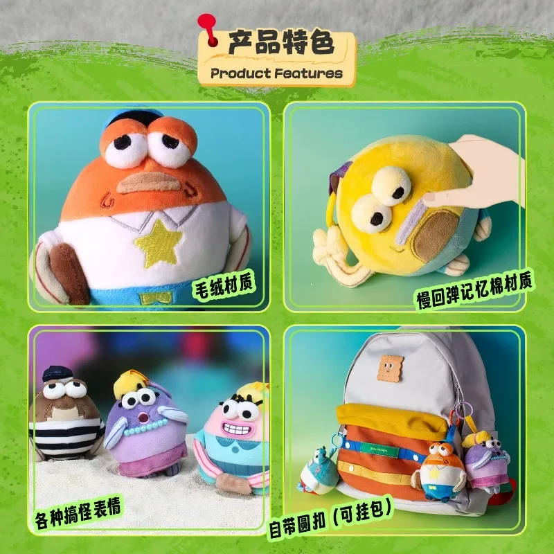 Juguetes de la serie de figuras de Bob Esponja, con diseños de Bikini Bottom y peces gorditos, en cajas sorpresa. Lindas figuras de anime, muñecas, regalos y adornos coleccionables.