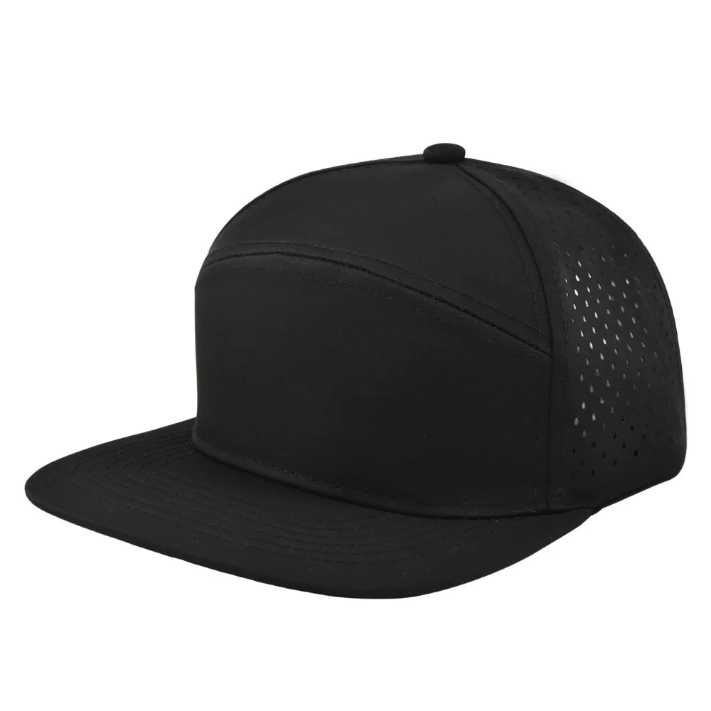 1pc Hard-top Flat-brimmed Hat Adult Mesh Hat Advertising Hip-hop Hat Curved Brim Hat Sunshade Clothing Accessories In Summer