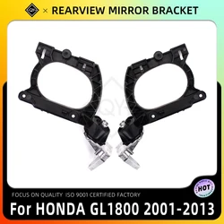 LQYL Motorcycle Rear View Mirror Base Mount Bracket Left Right For Honda Goldwing GL1800  2008 2009 2002 2003 2001-2013 Aluminum