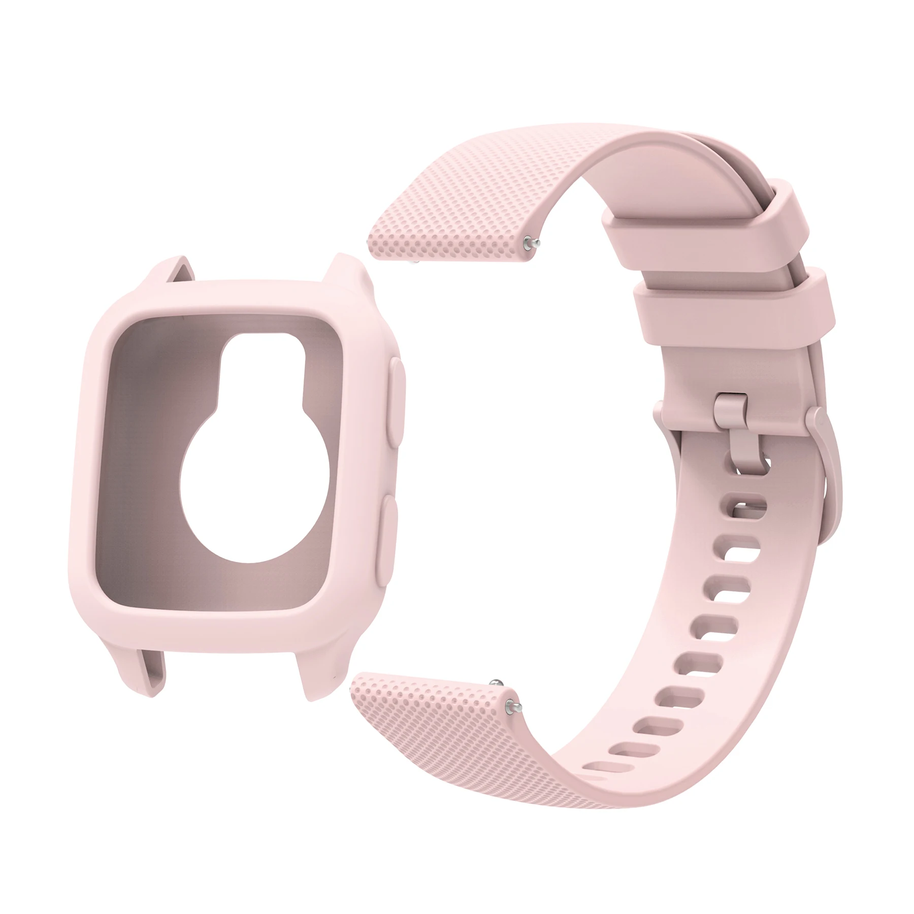 حزام ساعة من السيليكون وحافظة لساعة Garmin Venu SQ2 حزام سوار ساعة لـ Venu sq 2 سوار معصم بديل رياضي وغطاء #6