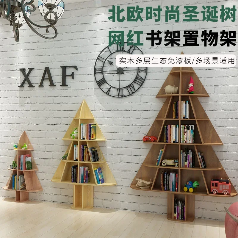 ชั้นวางหนังสือ, ชั้นวางของรูปต้นไม้, พื้นห้องนั่งเล่น, ชั้นวางของแบบสร้างสรรค์