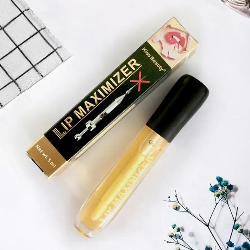 Fast Volumising Lip Plumper Serum Sexy Lip Oil Gloss Increase Lip Elasticity Reduces Lip Lines Makeup Lip Care Lip Plumper