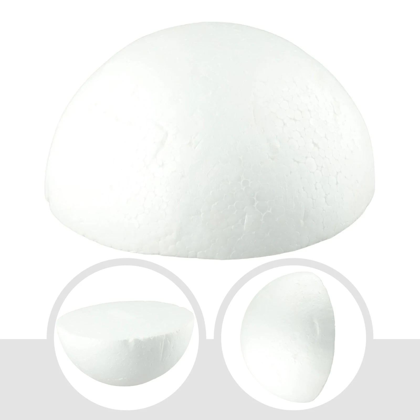 Christmas Polystyrene Foam Half Ball Hemisphere DIY Accessory Handmade For Party Celebration Decorations Craft DIY All Size XMAS