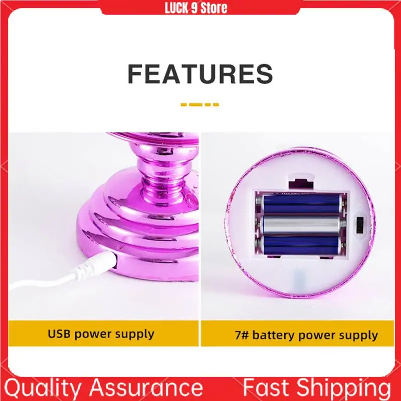 LED Christmas Candles Colour Changing LED Water Candle With Glitter Flameless LED Candle Lights Desk Table Durable Blue