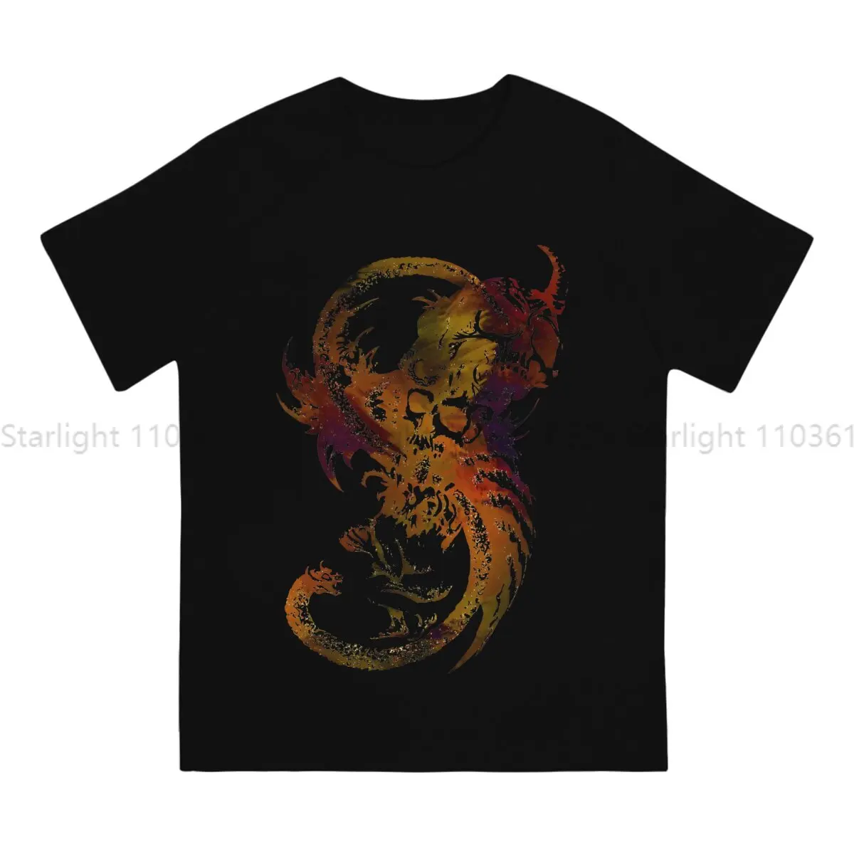 Demon Inside TShirt For Men Dragon's Dogma Clothing Fashion T Shirt Comfortable