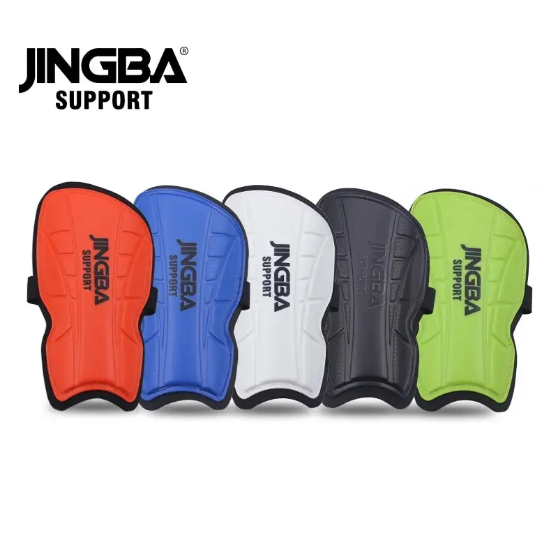 1 Pair Unisex Soccer Shin Pad Guard with Elastic Straps