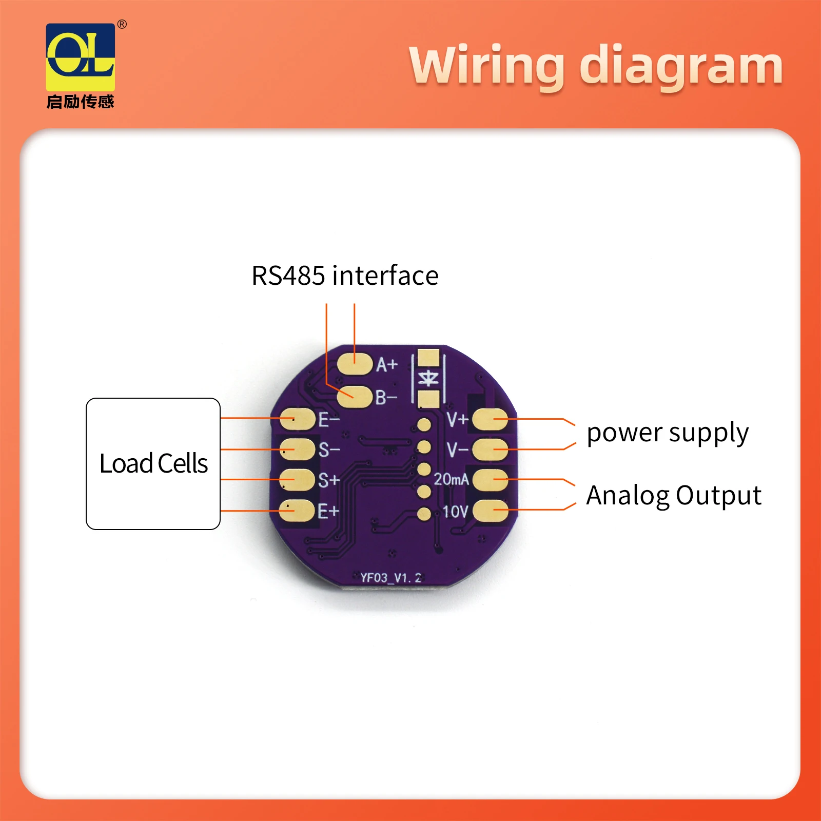 The Load Cell Is Equipped With An Internal Chip, High-Precision Strain Gauge, RS485 Module, Circuit Board And Transmitter