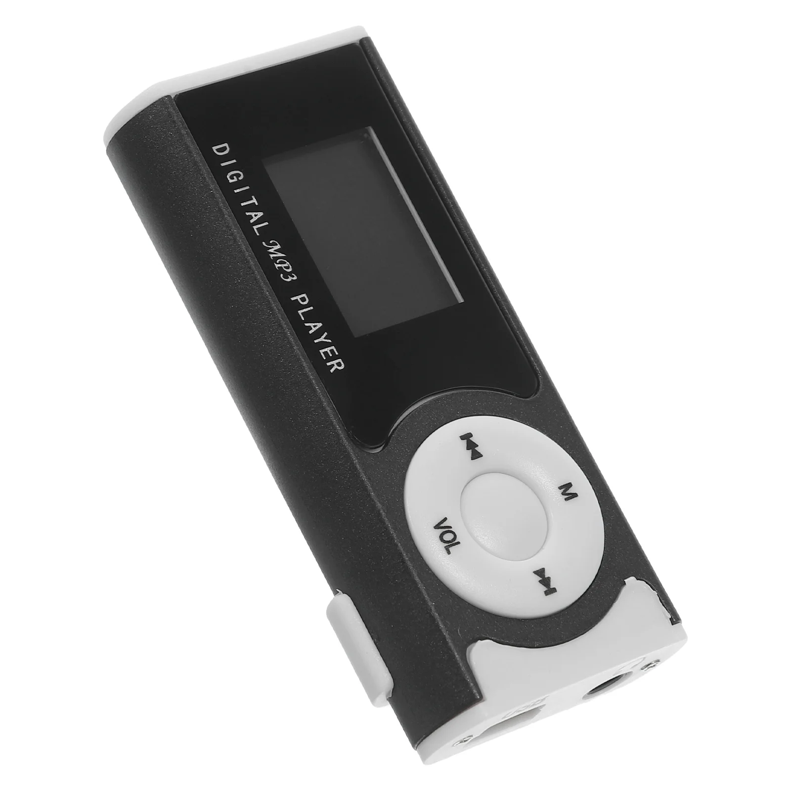 

Stylish Compact MP3 Player Portable Digital Music LCD Screen Card 16GB Rechargeable PC
