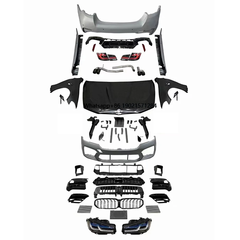 

Bodykit M5 2021, для 5 серии F10 2011-2017, китайские автозапчасти, старый и новый комплект обновления M Power F90 G30 PP, пластиковый корпус
