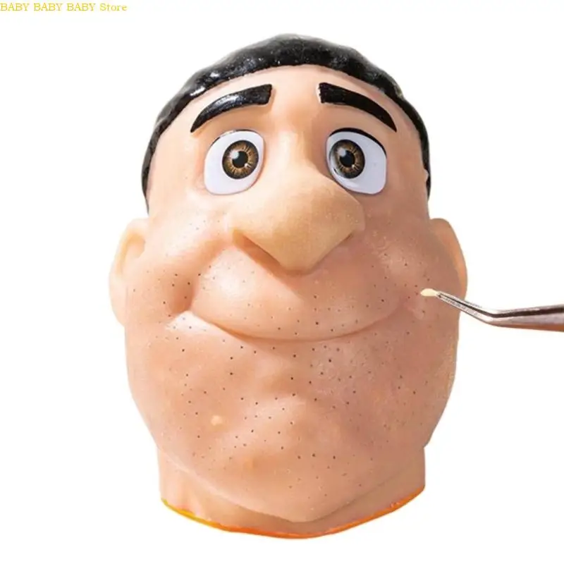 Q81A لعبة بثرة محاكية بحجم السفر لتخفيف القلق مع تفاصيل واقعية للبشرة