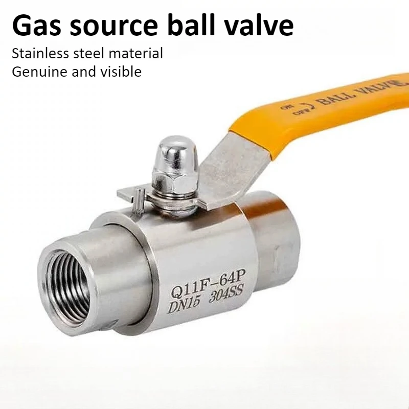 

Stainless Steel 304 Ball Valve 2 3 4 6 Points DN8 10 15 20 25 High Pressure Straight Through with Double Internal Thread