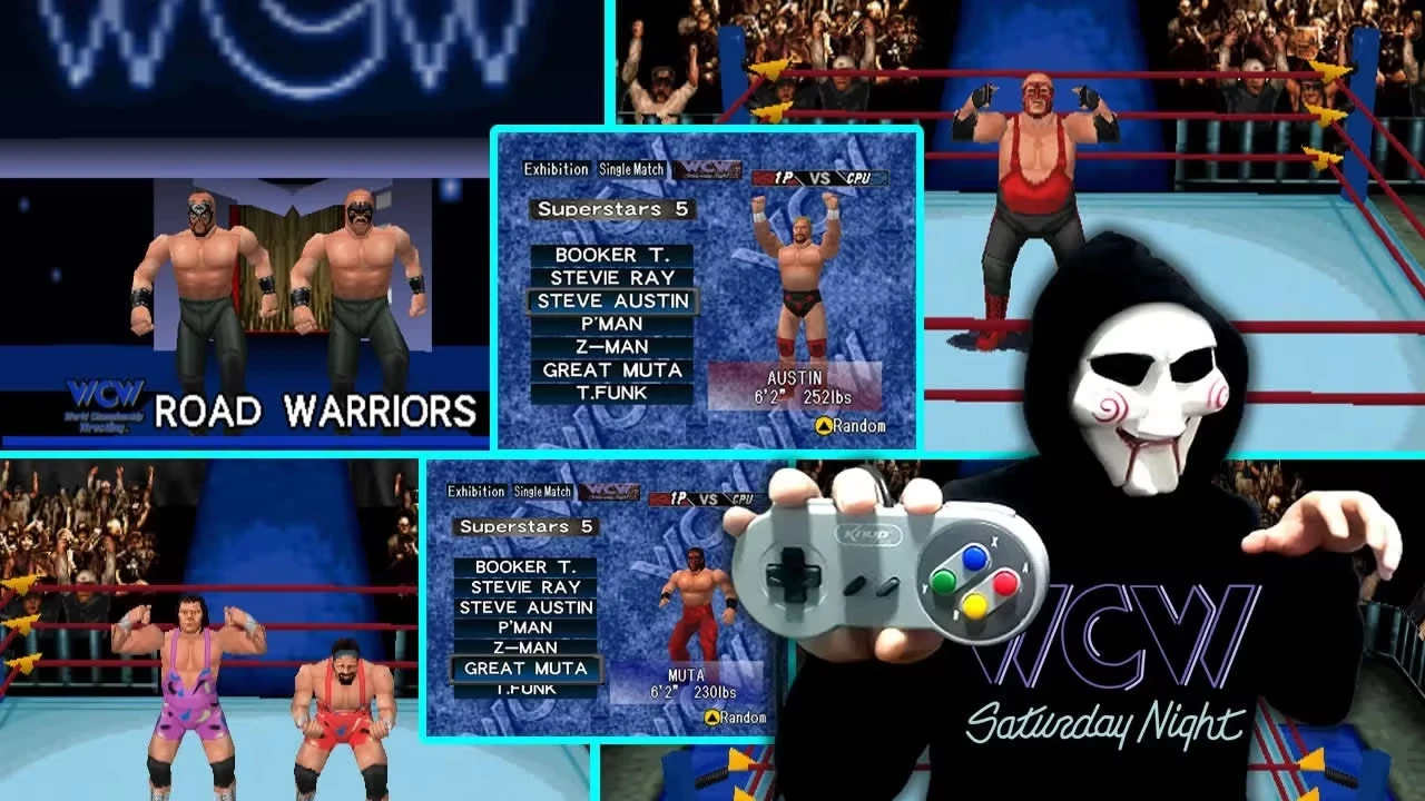 64 Bit Games ** WCW Saturday Night Live ( English USA Version!! )