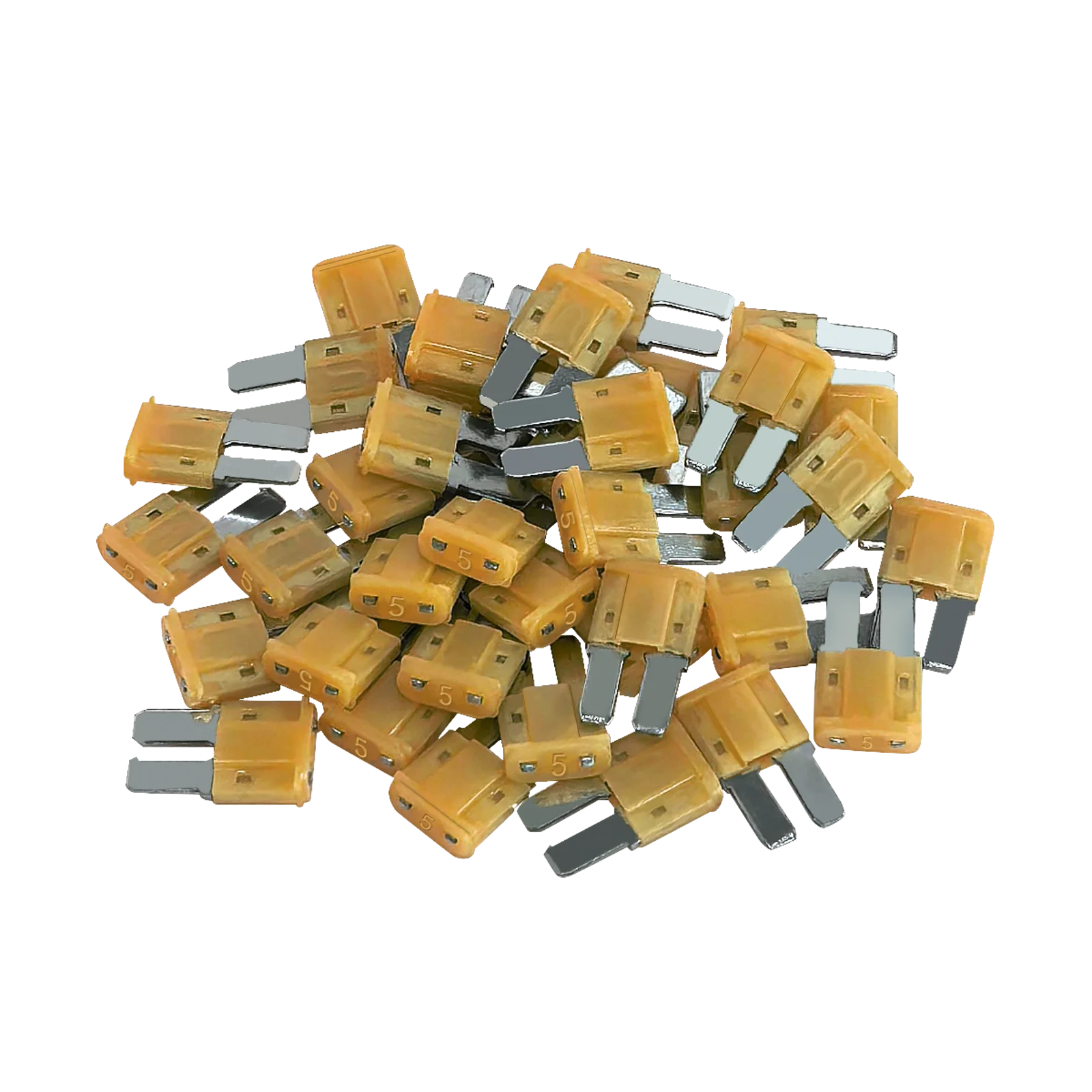 100Pcs Micro2 Fuse 3A 5A 7.5A 10A 15A 20A 25A 30A 35A 40A Car Blade Fuses 12V 24V 32V Automotive APT/ATR Fuses for RV/Truck/Van