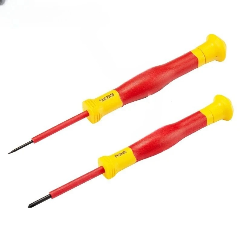 

Insulated micro screwdriver VDE screwdriver tool, disassembly repair screwdriver small small screw