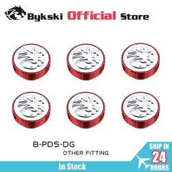 Bykski End Plug Sealing Lock G1/4'' Thread for Water Cooler System Building Radiator PC Accessories Fitting 6pcs / 4pcs B-PD5-DG