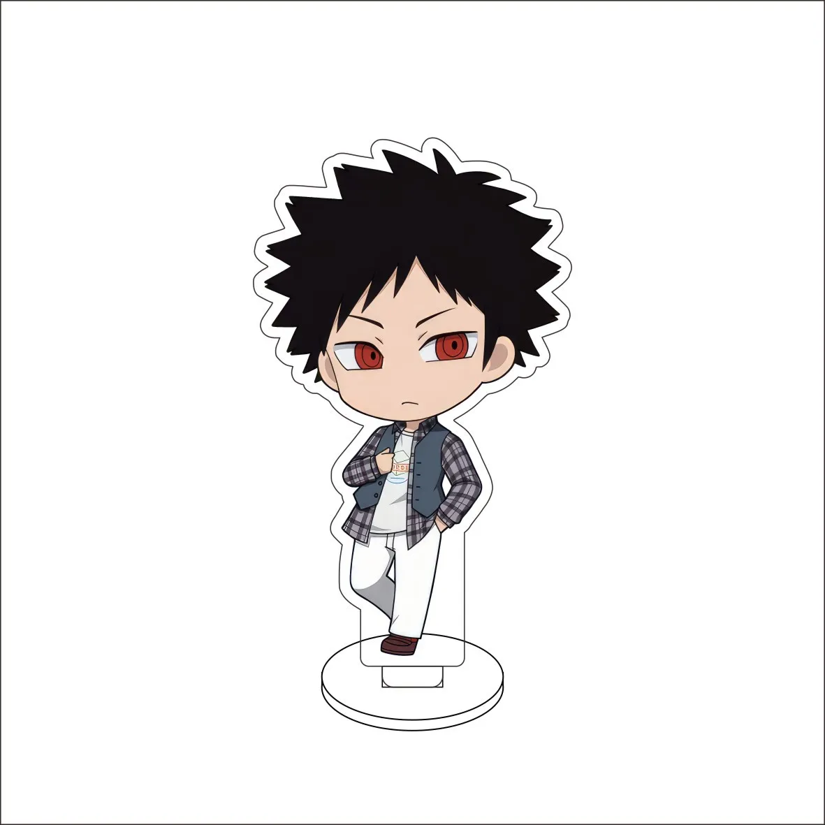 10CM Anime World Trigger Kuga Yuma Jin Yuichi‌ Mikumo Osamu Kohei Izumi Cos Acrylic Figure Stand Cute Gifts Ornaments view 5