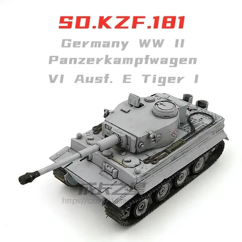 1/72 WWII Tank Prefabricated Tiger M1A2 Merkava Leopard 2A5 Military Assembly Toy Plastic Model Kit