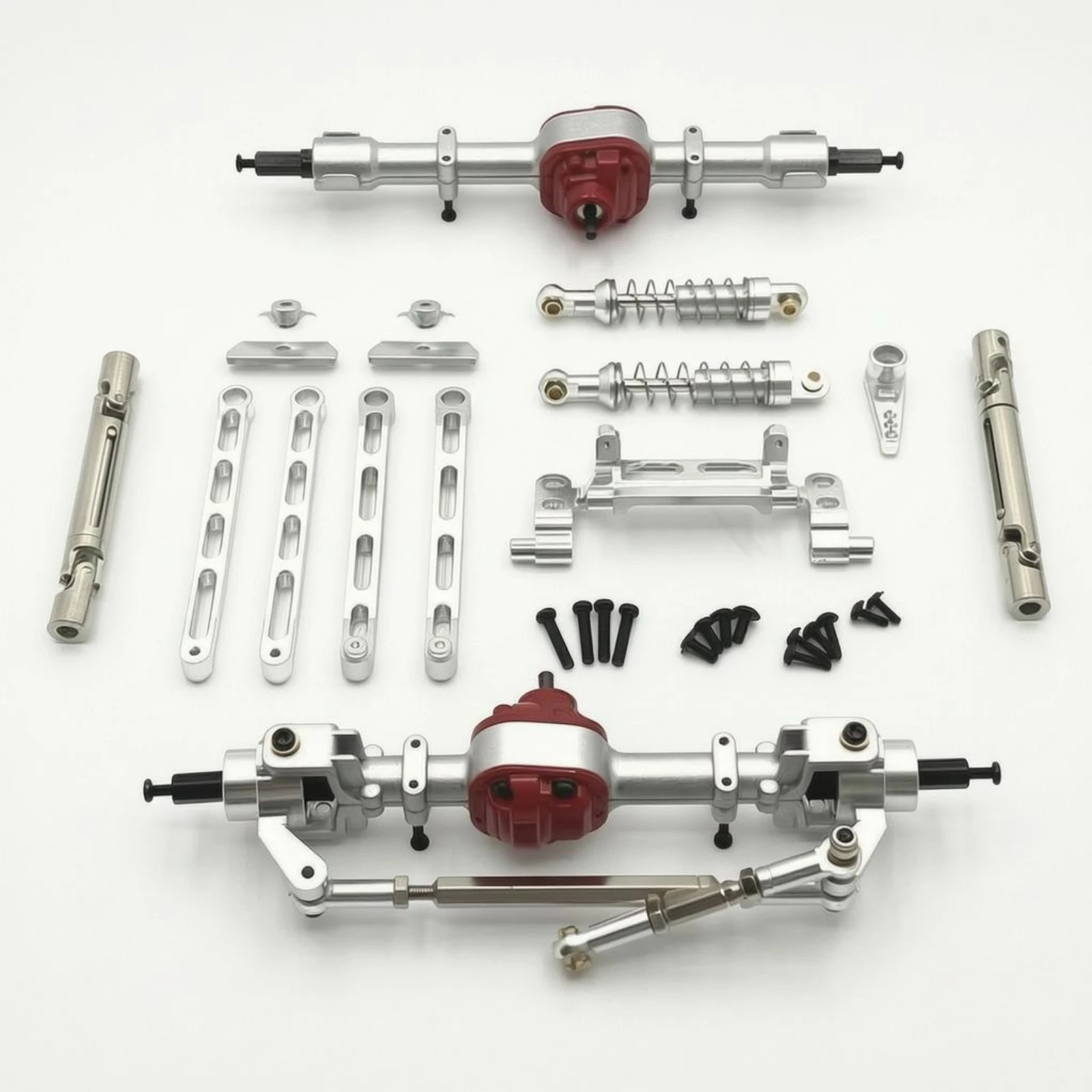1:12 Rc Axle Kit Upgrade 1:12 Scale Axle Kit Vehicle Parts Steering Arm Wear Resistance