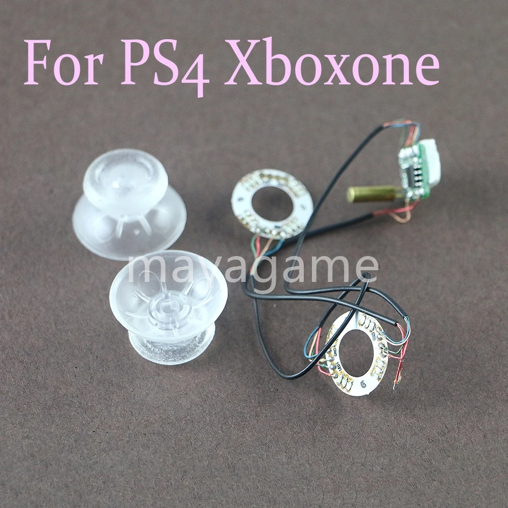 1 Satz DIY-Zubehör für PS4, leuchtende Leuchtplatte für XBOX ONE Controller