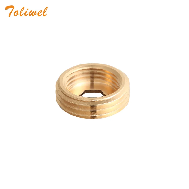 

1/2” G Thread (BSP) Male to 3/4” GHT Female Connector Industrial Metal Brass G Thread to Fittings