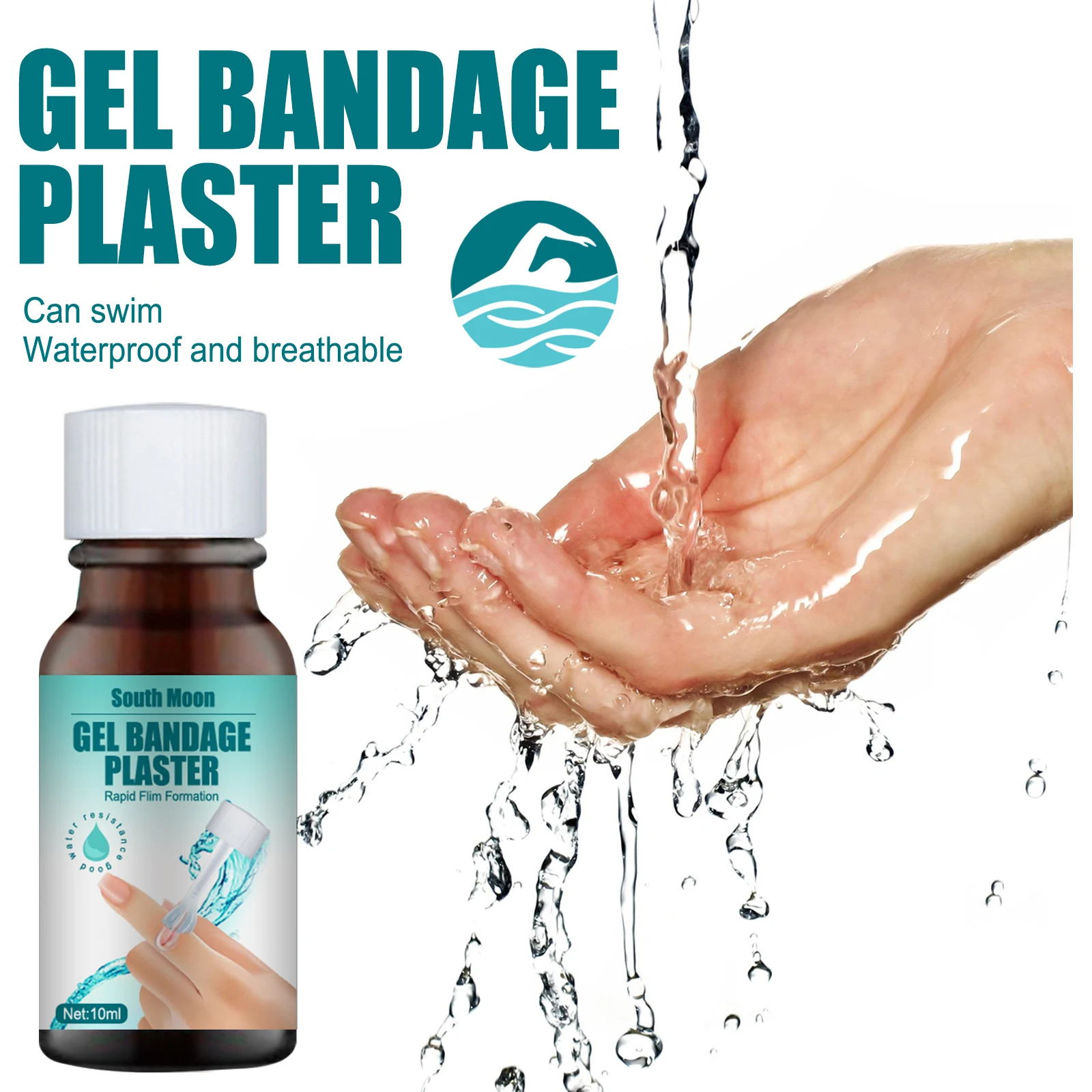 Quick Dry Gel Skin Liquid Plaster Breathable Bandage for Minor Cuts Scrapes Wounds & Dry Cracked Skin Waterproof Liquid Bandage view 5
