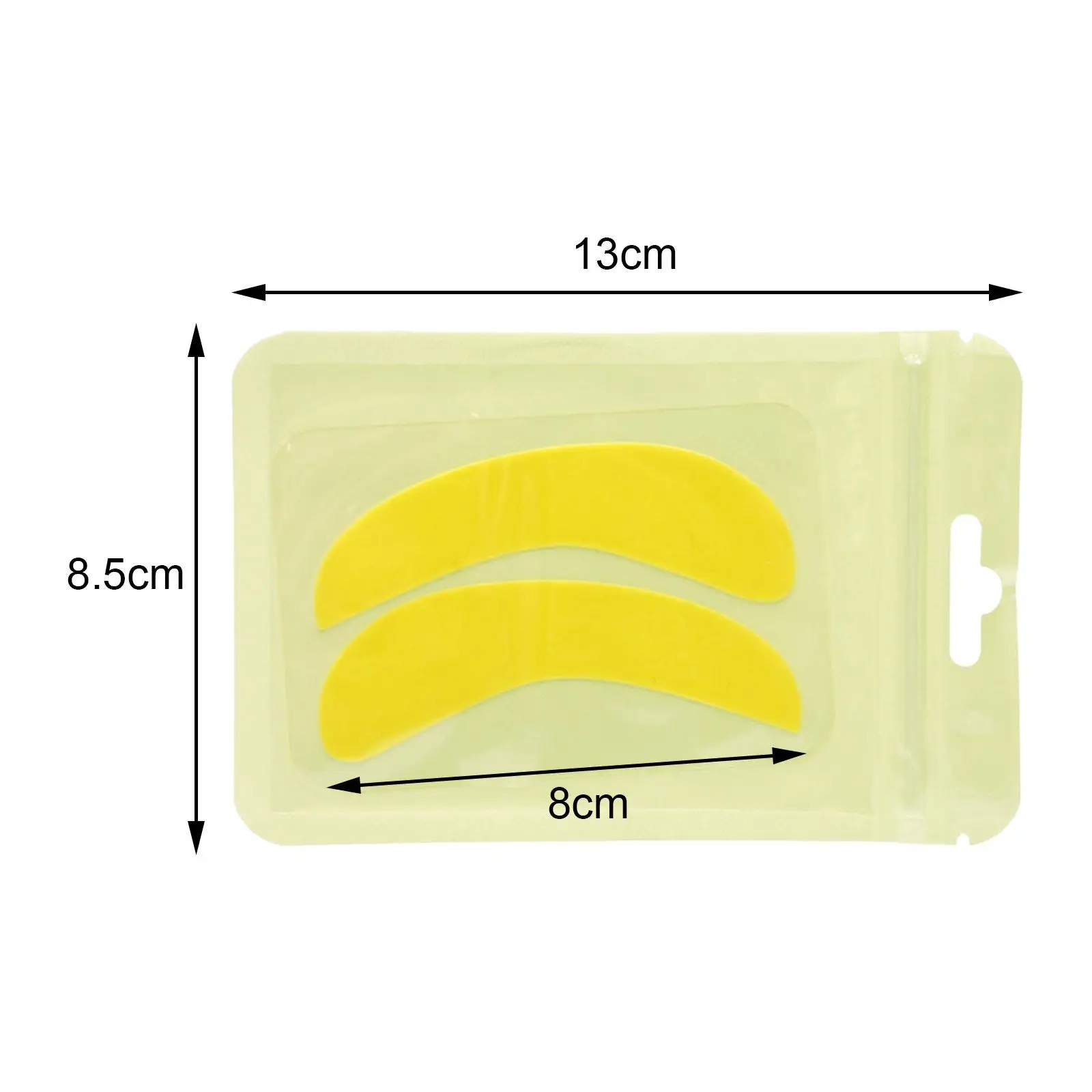 Eyelash Lift Pads under Eyepads DIY Soft Reusable Silicone Eyelash Perming Curler Pads for Salon Eyelash Lifting Men Women