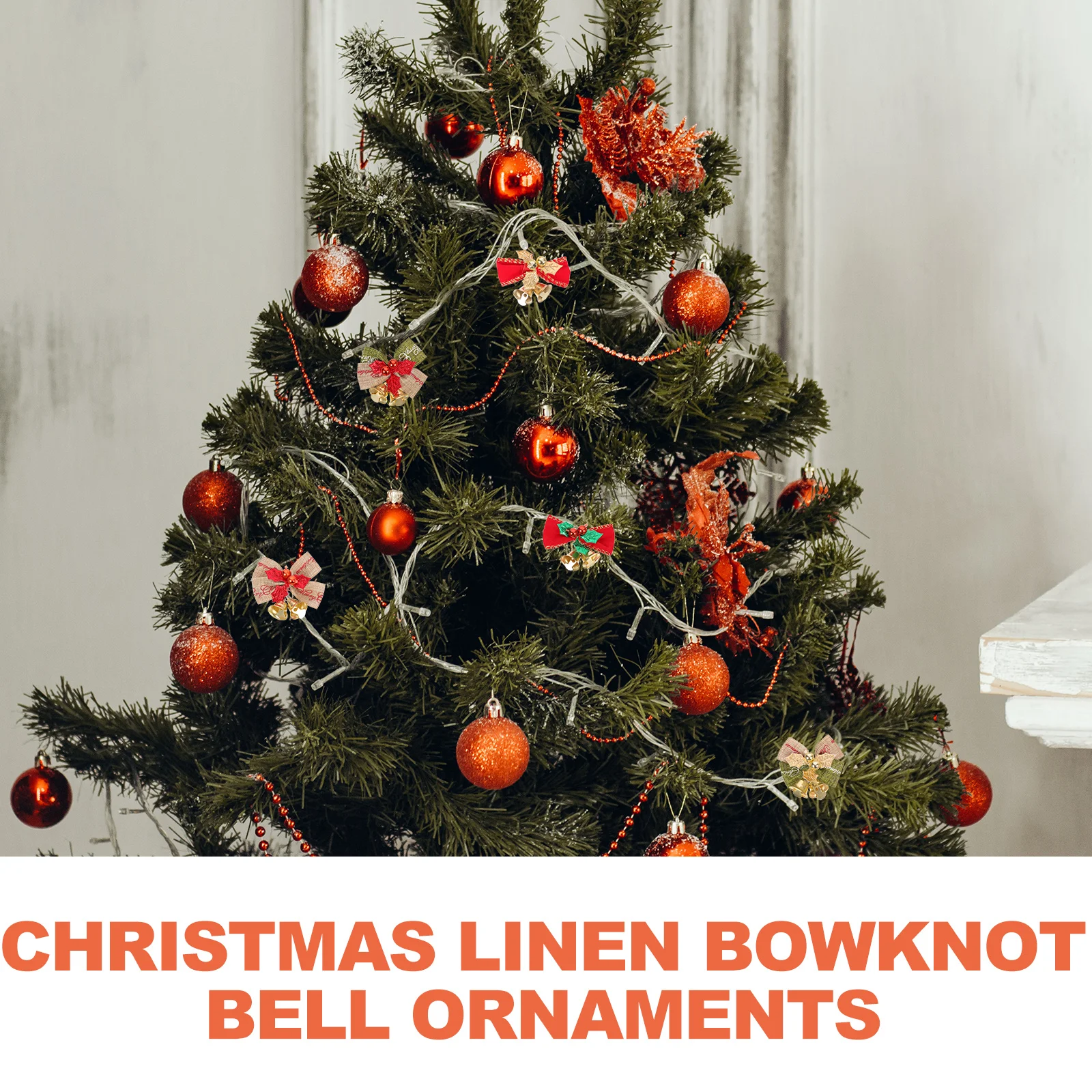 

25 Pcs DIY Pendants Artificial Bell Material Scene Ornaments Bells for Crafting