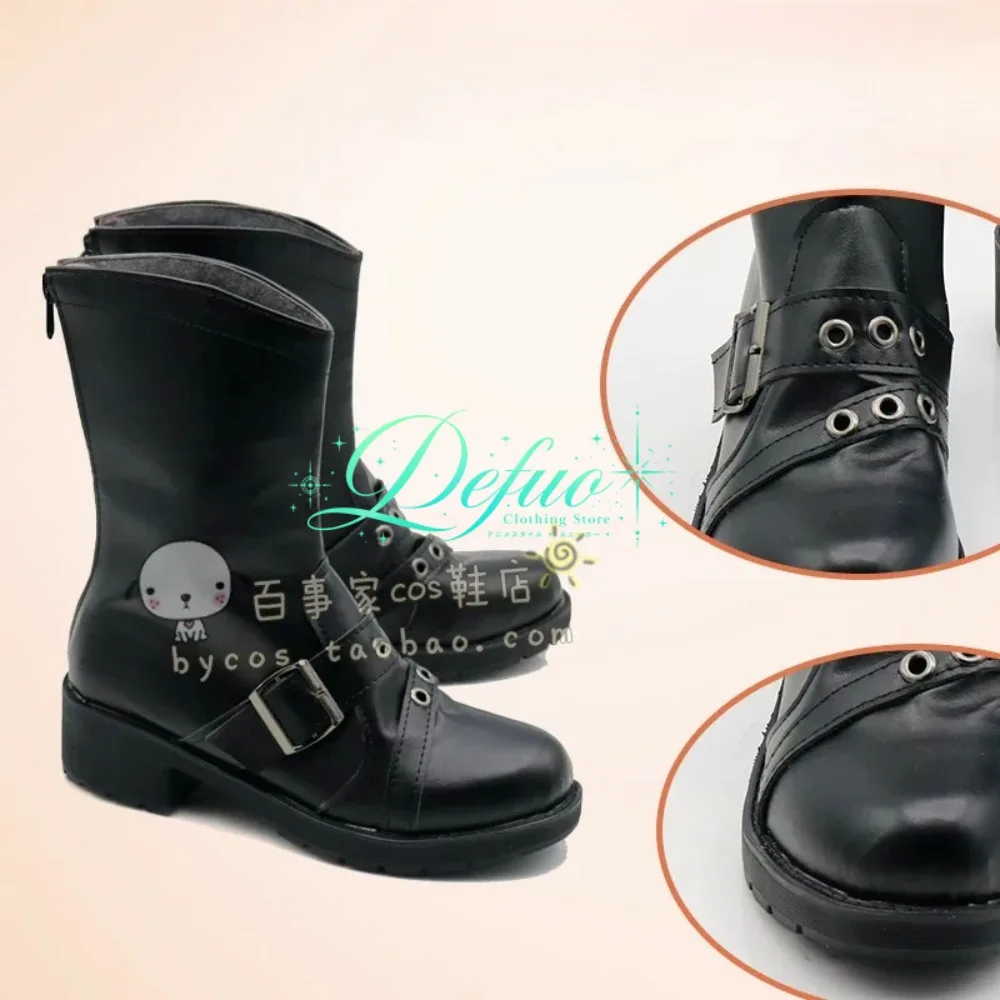 Anime Leo Tsukinaga Cosplay Shoes Custom Made for Spring Idol Convention Live Stage and Photo Shoot