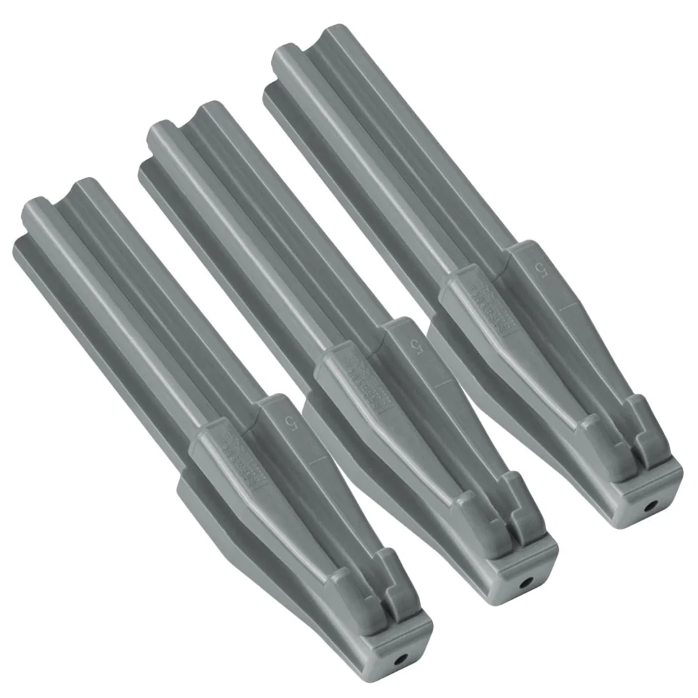 3 szt. Przyrząd do ostrzenia kredek do brwi, ostrzałka typu dziób kaczki, pomocnik do precyzyjnego ostrzenia markerów do makijażu, zawsze w tym samym kącie.