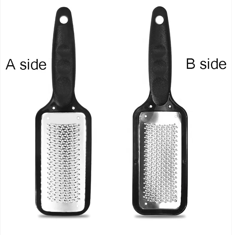 Foot Rasp Care Tool Black Foot File  Private Label Callus Removal Heel Cuticle Exfloiate