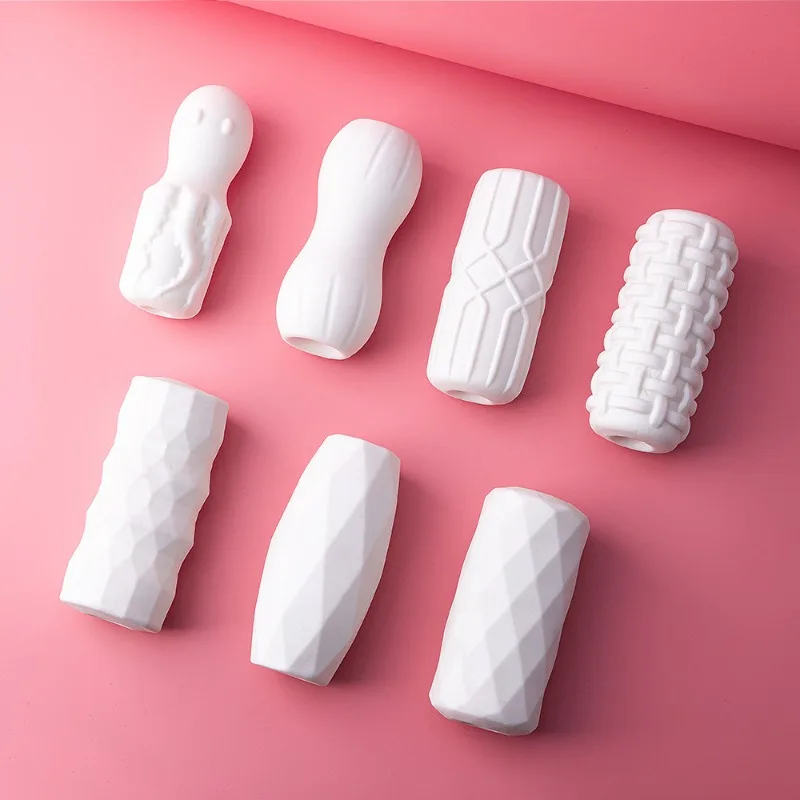 Rubber Penis Ring Flirtatious Cock Cage Anillo Pene Sexuales Masturbator 18+ Dick Bondage Sextoy Sexy Dildo Binding Adult Toys