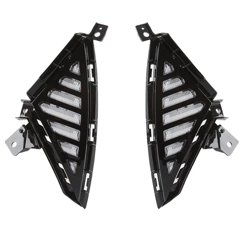

3 Colors Daytime Running Lights LED Fog Lights Turn Signal Lights Replacement Parts For Hyundai Elantra 2021
