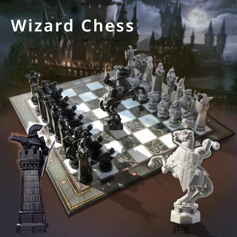 

Best Quality Harry Potter Wizard Chess Figure Board Game Wizard Chess Anime Toy Desk Decoration Christmas Gift For Kids Toys