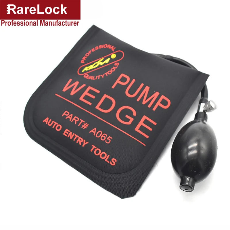 Rubber Pump Wedge Airbag Universal Locksmith Tools Car Door Lock Opener Pick Set Rarelock MMS326 G