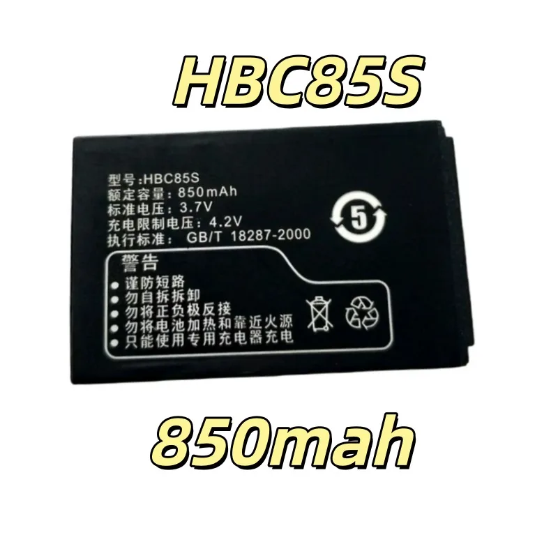 Replacement battery HBC85S 3.7V 850mAH for C260E C210E C350E ETS8121 ETS8221 phone landline battery 1 piece new