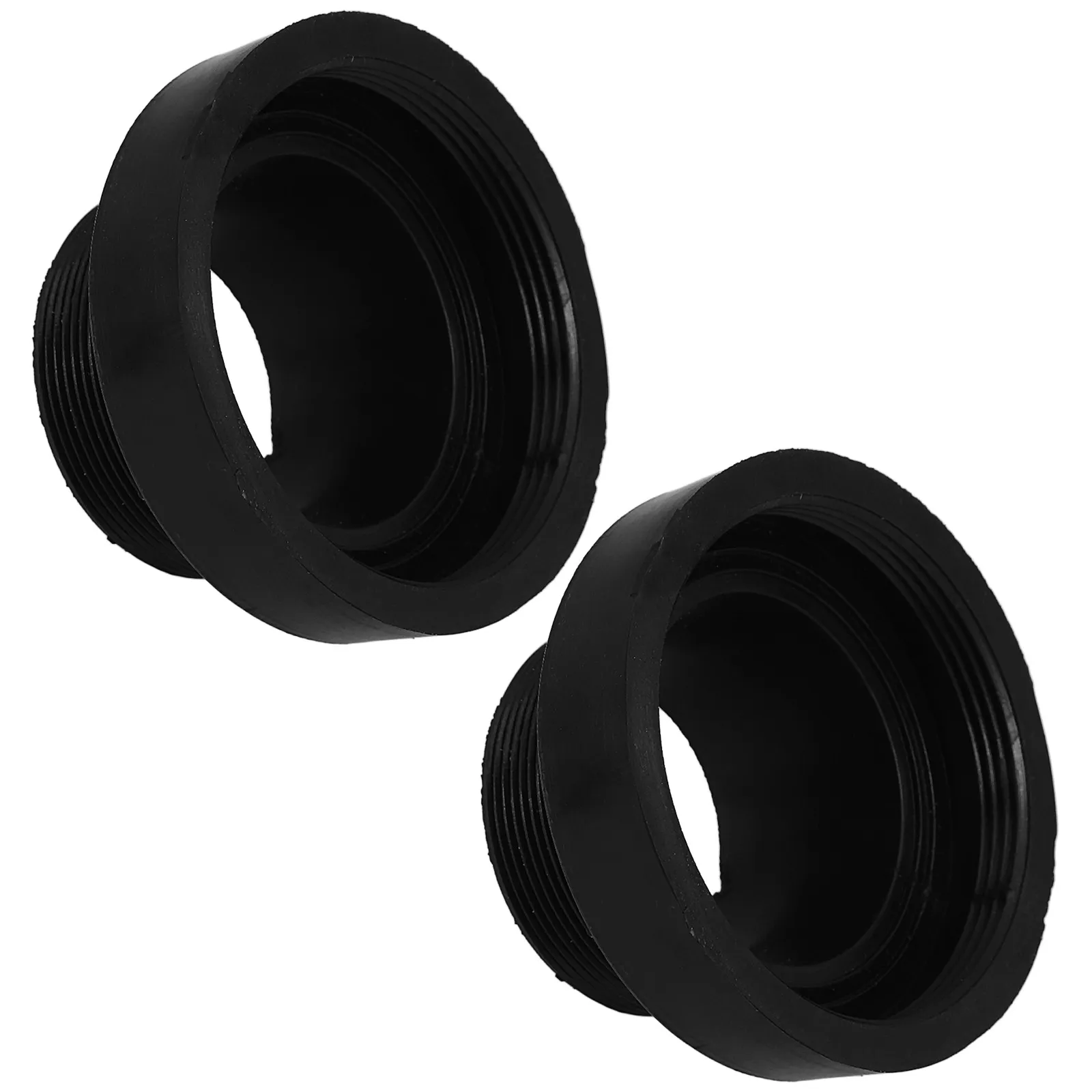 2Pcs Urinal Drain Seal Ring Rubber Flange Gasket for Urinal Drain Tube Urine Pool Connection Home Office Public Restroom Use