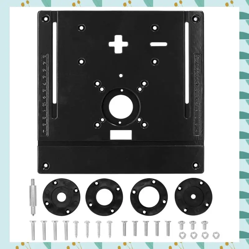 

A71P Router Table Insert Plate, Router Table Plate Insert For Woodworking Bench Router Table Plate