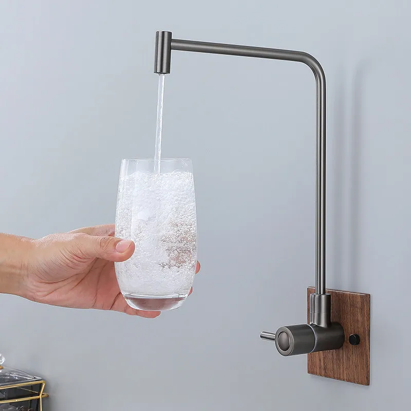 High-grade Walnut Dining Sideboard Direct Drinking Water Purifier Faucet 86 Box Wall-Mounted Wall Faucet 234 Points
