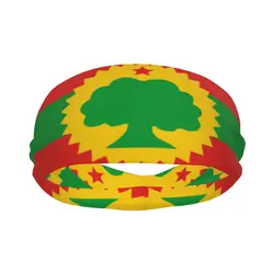 Headband Flag Of The Oromo Liberation Front Headwrap Hairband for Tennis Gym Fitness Headwear Hair Accessories
